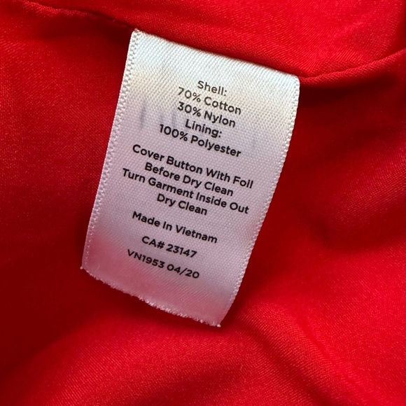 Talbots women’s red jacket, size 14 plus petite - Picture 5 of 5